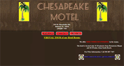 Desktop Screenshot of chesapeakemotel.net